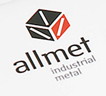 ALLMET - Název, logotyp, firemní styl, Brand Book